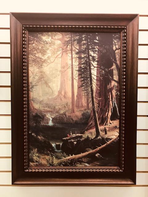 Giant Redwood Trees by Albert Bierstadt - Big Sky Images and Collectibles