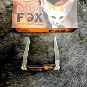 Rough Ryder Desert Fox Muskrat Folding Knife RR2302