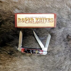 Roper Chaparral Red Jigged bone Stockman