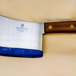 Victorinox 7.6059.9 7" Curved Cleaver w/ Walnut Handle