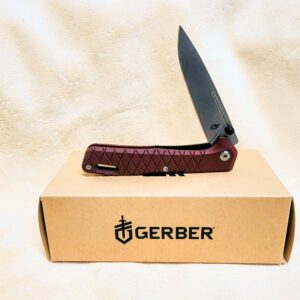 Gerber Zilch Folding Pocket Knife Drab Red