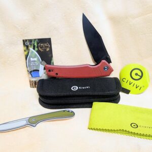 Civivi Tranquil Linerlock Red (Model C23027-2)