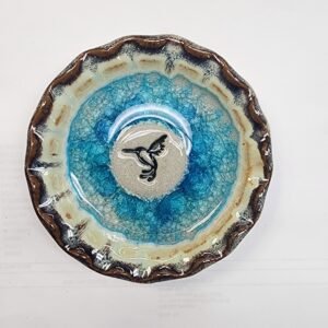 Down to Earth Pottery Icons Series: Hummingbird