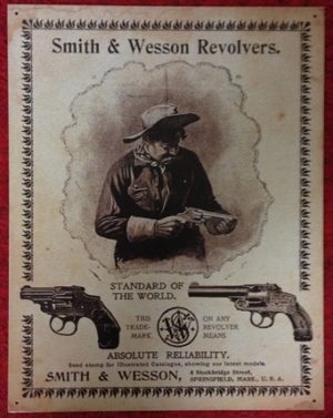 Smith and Wesson Revolvers Tin... 